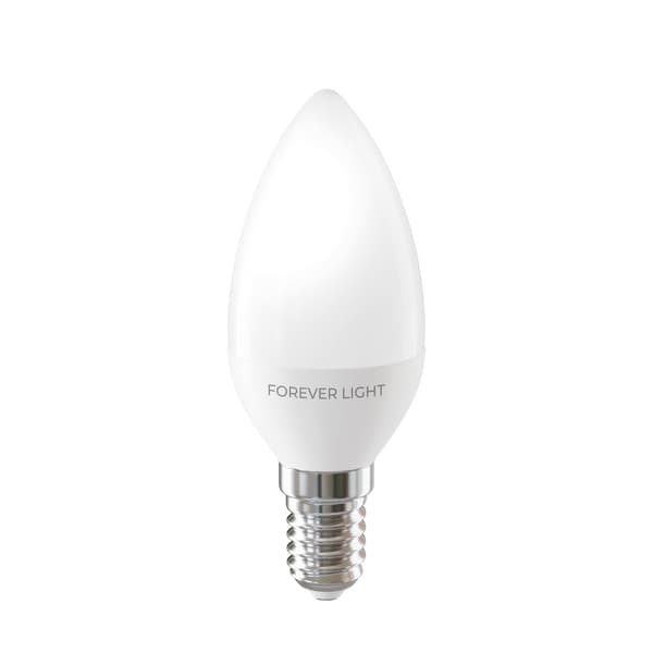 Forever Light LED-lampa E14 C37 4,8W 630lm 4000K klass E