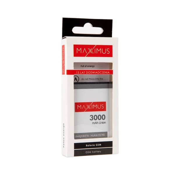 BATTERI MAXXIMUS HUAWEI E5785 3000mAh MODEM HB824666RBC