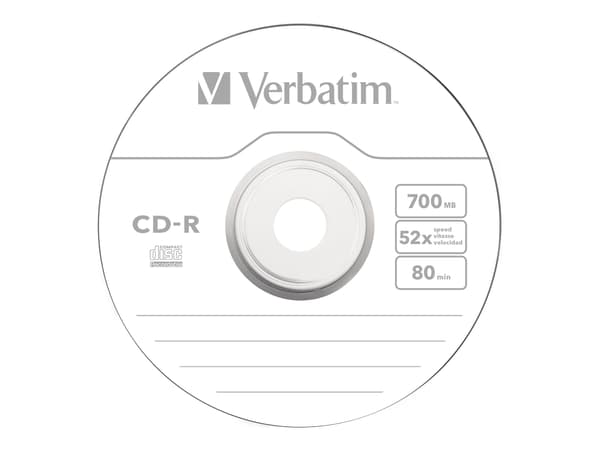 Verbatim 100x CD-R 700MB