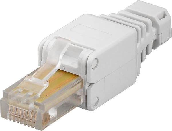 Goobay RJ45 modular plug för round cable 8 pol