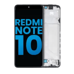LCD-enhet med ram för Xiaomi Redmi Note 10 4G / Redmi Note 10S (Eftermarknad: Incell) (Alla färger)