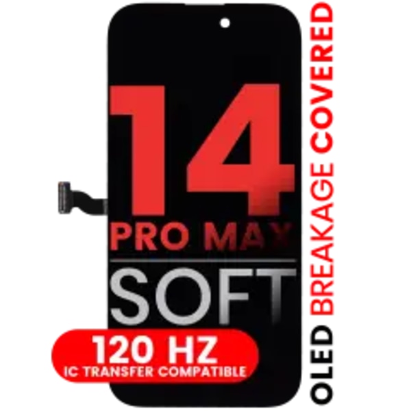 OLED-enhet för iPhone 14 Pro Max (Eftermarknad Pro: XO7 Soft)