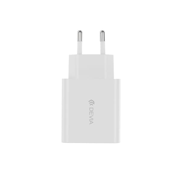 Devia väggladdare Rocket PD 45W 1x USB-C vit vit
