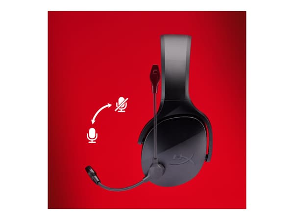 HyperX Cloud Jet Wireless Black Gaming trådlös hörlurar svart