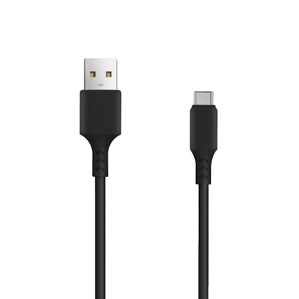Setty-kabel USB - USB-C 1,0 m 3A svart