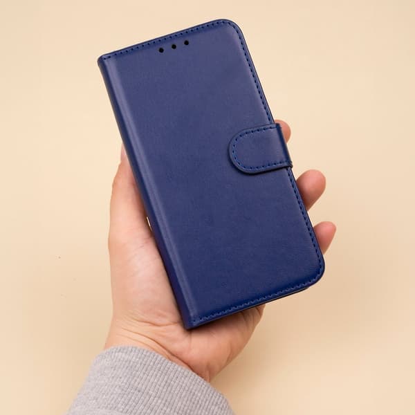 Smart Classic-fodral för iPhone 16 Plus 6,7\" blå