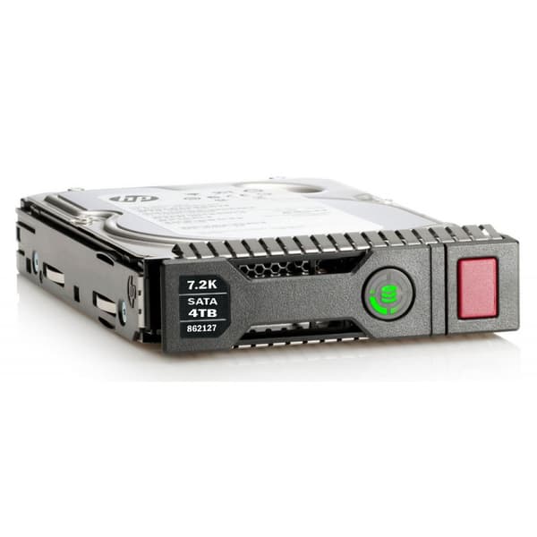 Hårddisk 4TB 3.5" SATA 6Gb/s 7200rpm för Server - Hewlett Packard Enterprise
