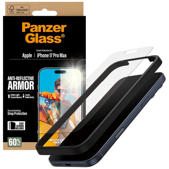 PanzerGlass® Anti-Reflective Armor Skärmskydd 6.3 iPhone 17 Pro Max