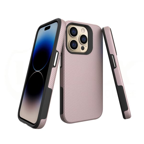 Vmax Triangle fodral för iPhone 16 Plus roséguld