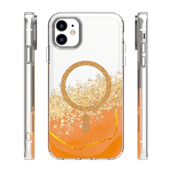 Epoxy Mag skal för iPhone 11 orange