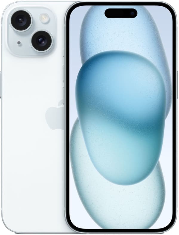 iPhone 15 Plus 128 GB Blå - 128 GB - Bra - Blå