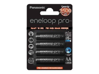 Panasonic eneloop pro AAA typ Batteri för allmänt bruk (uppladdningsbart) 900mAh 4