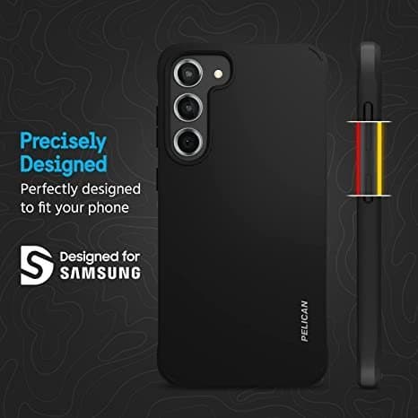 Silikonfodral för Samsung S23 svart