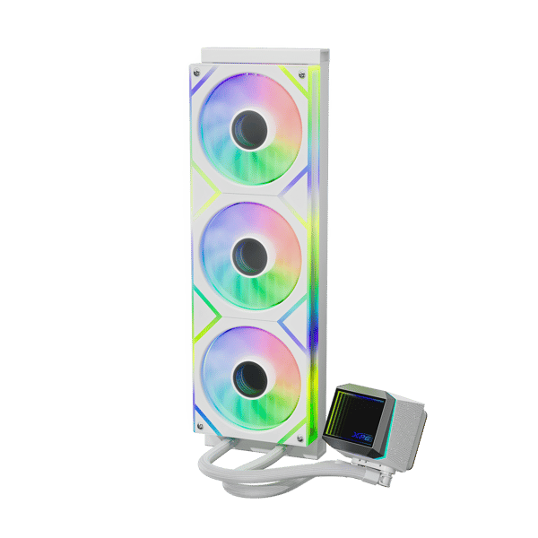 XPG LEVANTE II 360 kölesystem 1-pack vit 3 x 120 mm