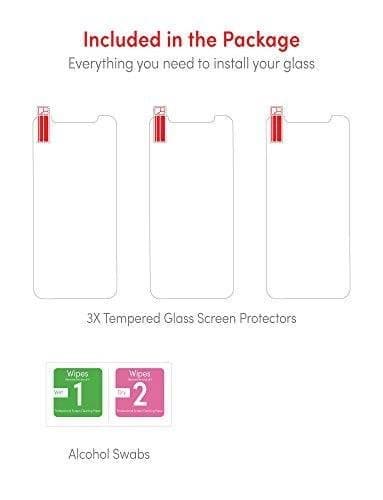 3-pack 2.5D Skärmskydd för iPhone 11/XR