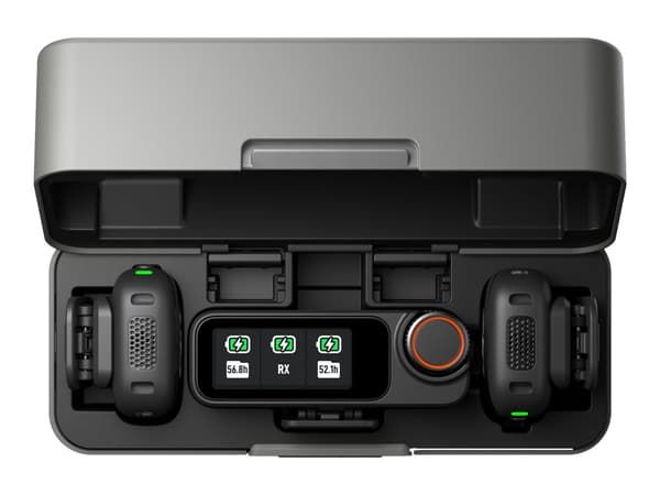 DJI Mic 3 Trådlös mikrofonsystem trådlös svart