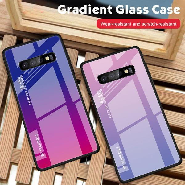 gradient härdat glas  för Samsung S10