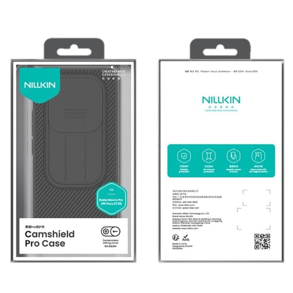 NILLKIN CAMSHIELD PRO XIAOMI REDMI NOTE 14 PRO svart svart