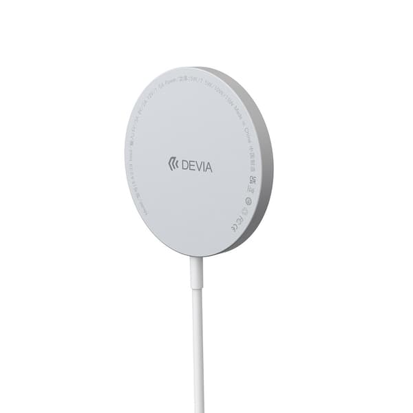 Devia trådlös laddare Smart magnetisk 15W vit