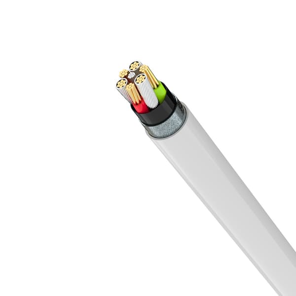 Devia-kabel Smart EC042 PD USB-C - USB-C 60W 3A vit