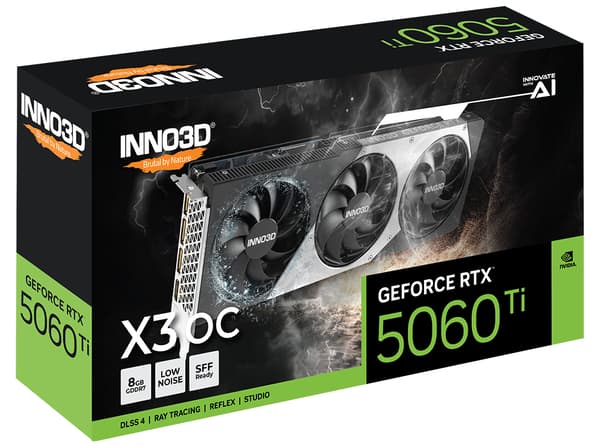 Inno3D NVIDIA GeForce RTX 5060 Ti 8GB GDDR7 SDRAM