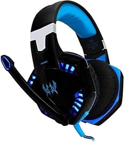 G2000 Stereo Gaming Headset för PS4 PC Xbox One, PS5 blå