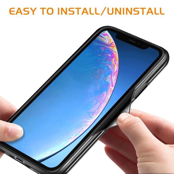 Genomskinligt silikon fodral för iphone 11 pro Max Transparent