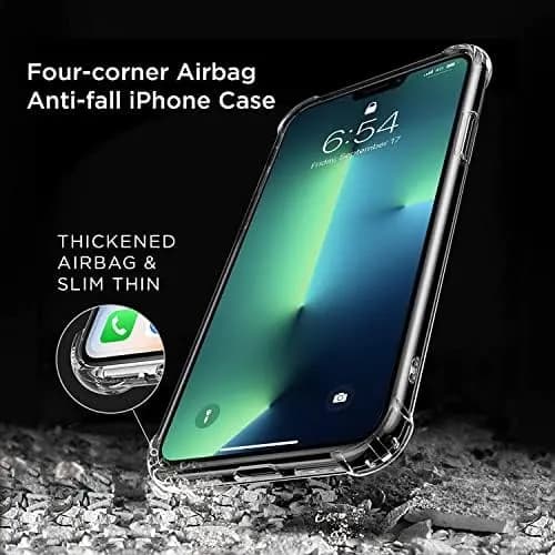 Silikonfodral för iPhone 15 Pro transparent
