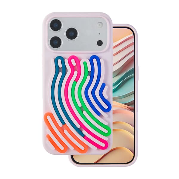 DIY Snake skal för iPhone 17 Pro rosa