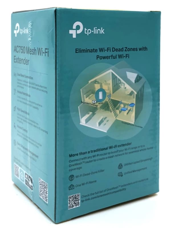 TP-Link RE200 WiFi-räkkeviddeforlänger Ekstern