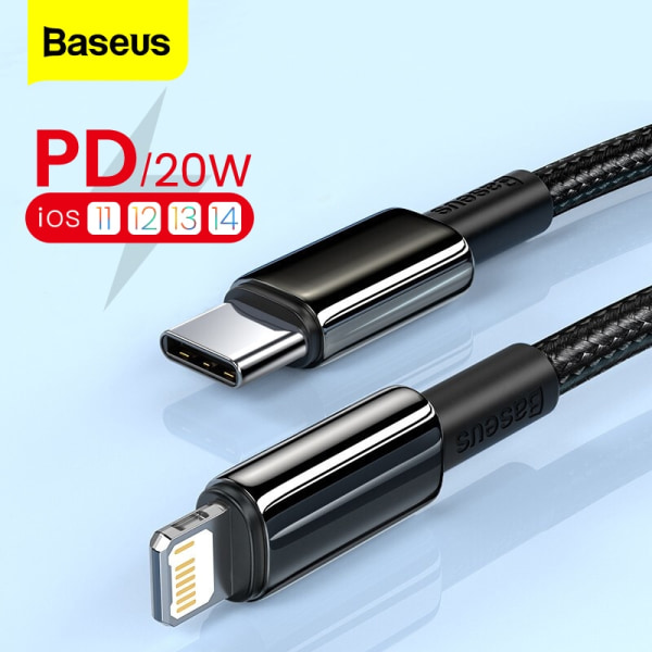 1m Baseus  PD Kabel för iPhone