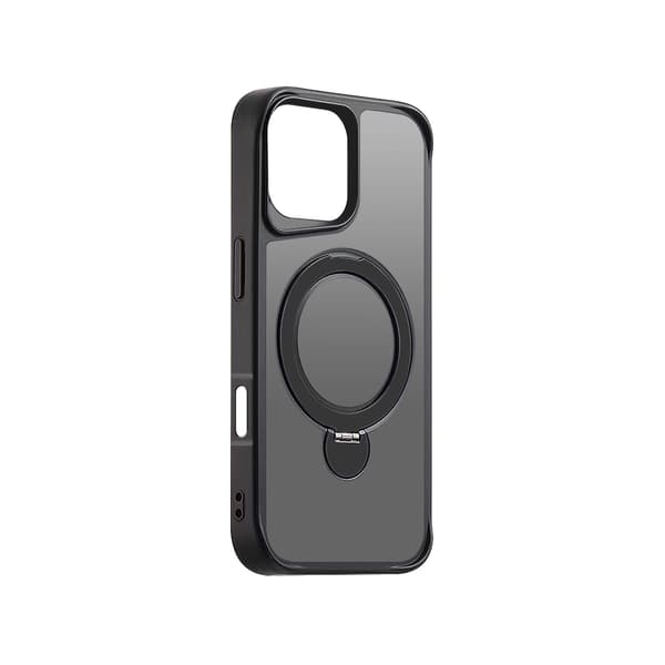 Etteri Matt Mag Ring Case for iPhone 17 Pro Max / 18 Pro Max Black