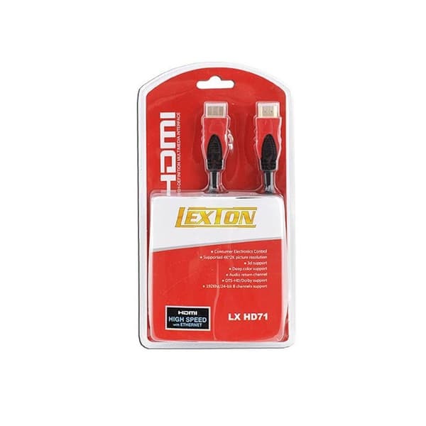 kabel HDMI-HDMI 1,5m röd v1 4 blist