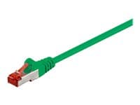 Goobay CAT 6 S/FTP CU 7,5m Green grön
