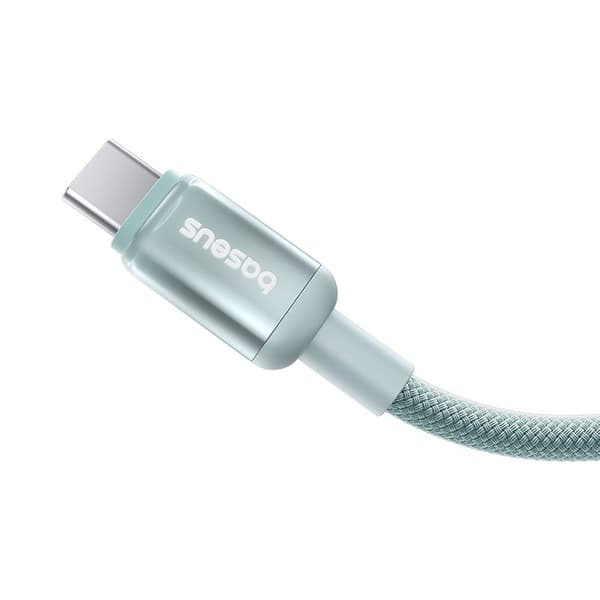Baseus kabel Discolor USB - USB-C 100W 1m blå-grön