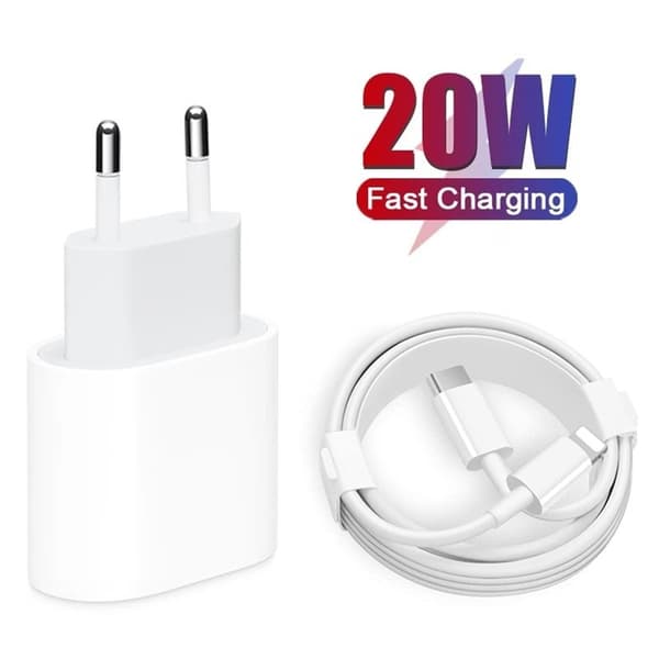 iPhone Snabbladdare – Lightning (1 m)