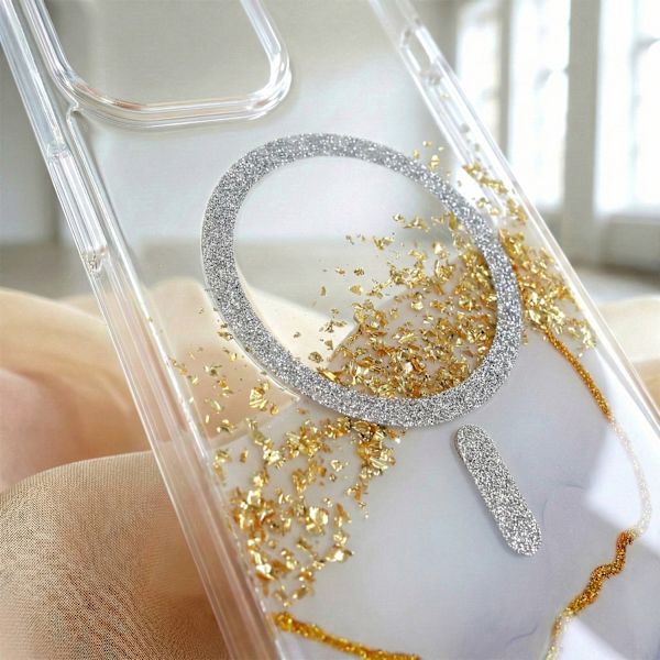 Epoxy Mag Case for iPhone 15 Pro 6.1\" White