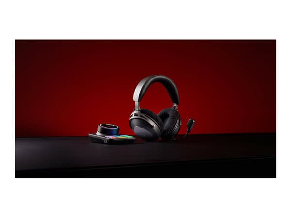 HyperX Cloud Alpha 2 trådlös Kablet hörlurar svart