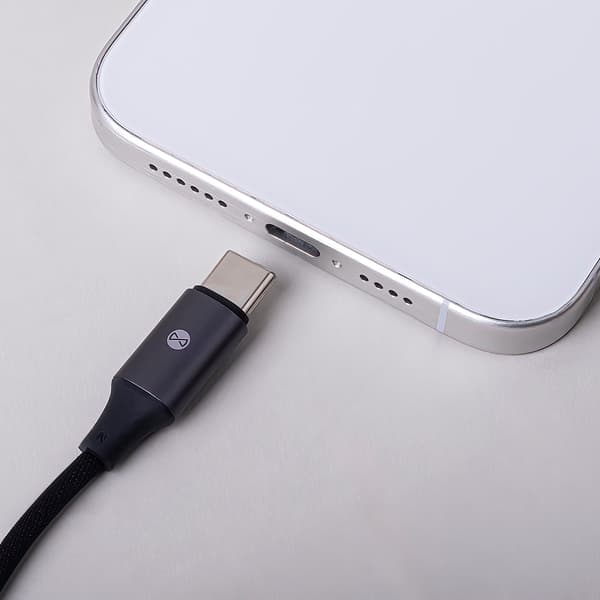 Forever adapter audio AJC-01 jack 3,5 mm - USB-C svart