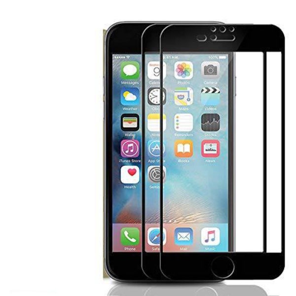 2 st häradad glas för iphone 7/8 plus vit Transparent