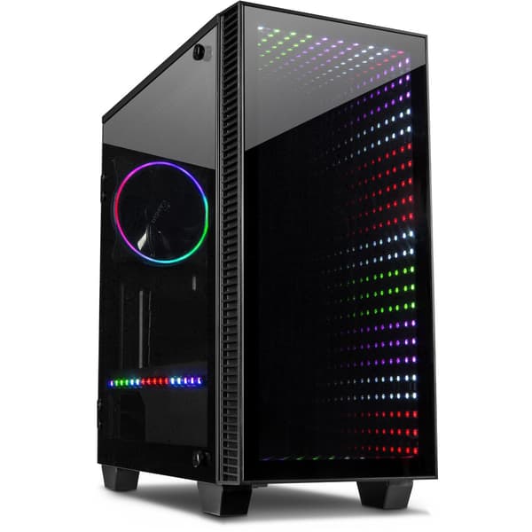 Inter-Tech X-608 Infinity Micro Tower Micro ATX svart