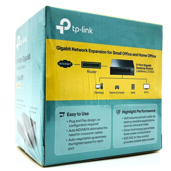 TP-Link LiteWave LS105G Switch 5-porte Gigabit