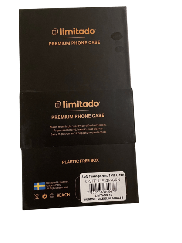 Limitado Transparent Skal – iPhone 13 Pro transparent