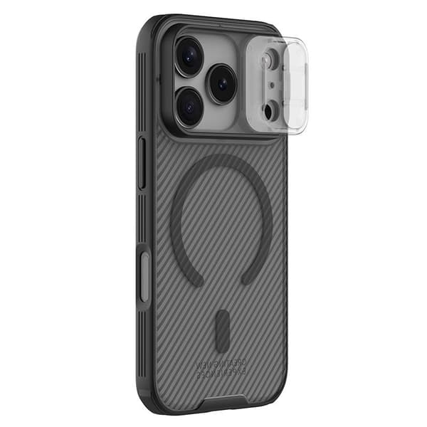NILLKIN CAMSHIELD PRO MAGNETISK IPHONE 17 PRO, TRANSPARENT SVART