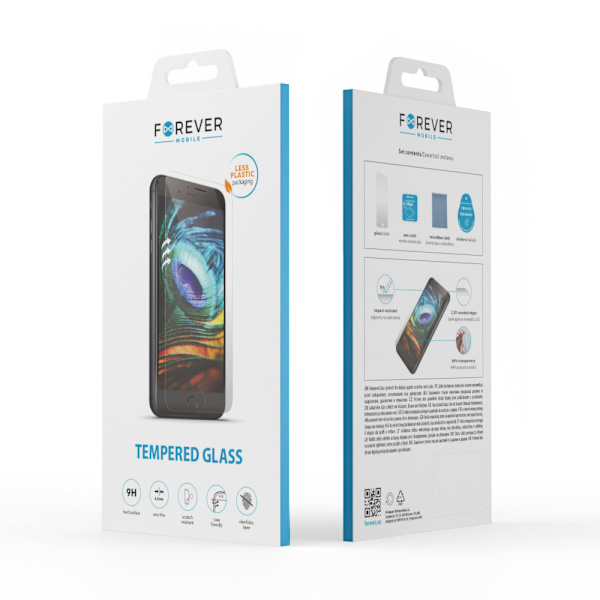 Forever härdat glas 2,5D för iPhone 6 / 6s