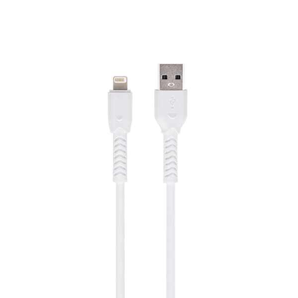Maxlife MXUC-04 kabel USB - Lightning 1,0 m 3A vit vit