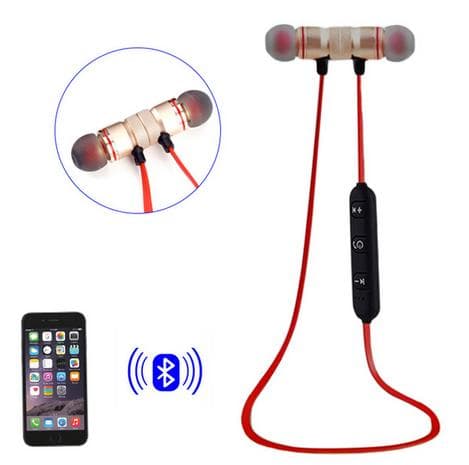 Magnetiska trådlösa Bluetooth-hörlurar