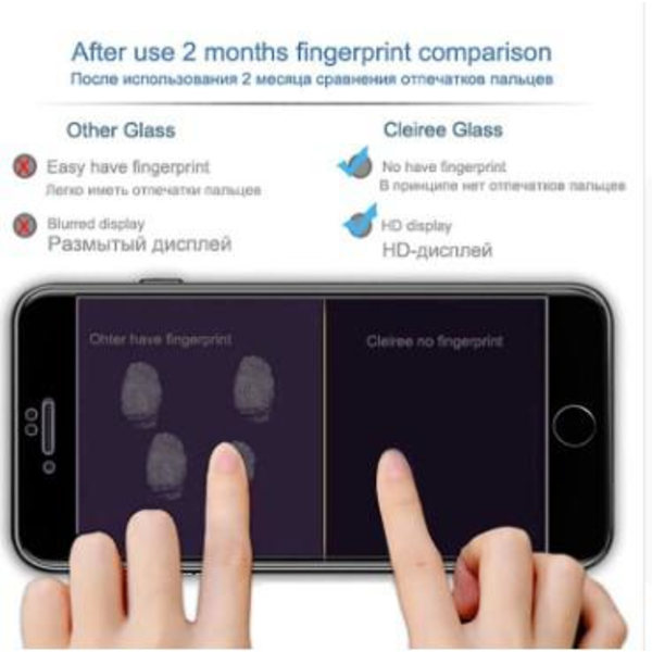10D Full Cover Härdat Glas för  iphone 7/8