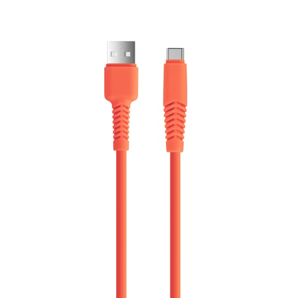 Setty kabel USB - USB-C 1,5 m 2,1A KSA-C-1 5210 orange