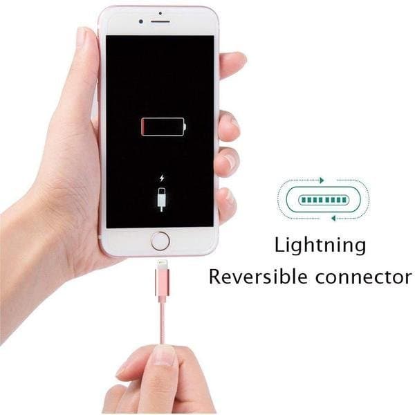 2 st 1 m färgade iphone kabel top kvalitet.